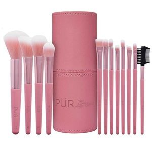 Pur make up brushes pink